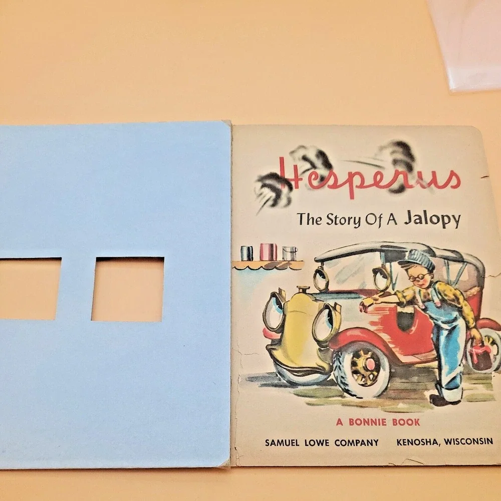 Hesperus Vintage Bonnie Book Story of a Jalopy 1954 Guy Parker‎ RARE HC